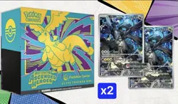 🔥(LOT OF 2) Pokemon Center Exclusive Ascended Heroes ETB ✅CONFIRMED PREORDER ✅ - Image 1