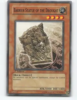 Barrier Statue of the Drought #CDIP-EN022 1st Edition Yugioh Card - Image 1