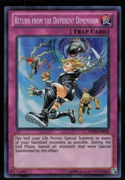 Return from the Different Dimension DPKB-EN038 Super Rare Yu-Gi-Oh - Image 1