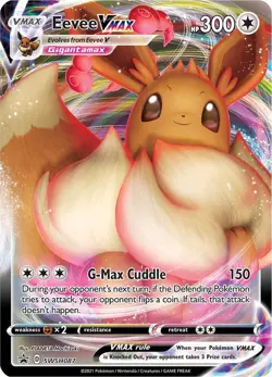 Eevee VMAX Promo SWSH: Sword & Shield Promo Cards SWSH087 NM - Image 1