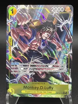 Monkey D. Luffy R OP10-111 Parallel Royal Blood One Piece English - Image 1