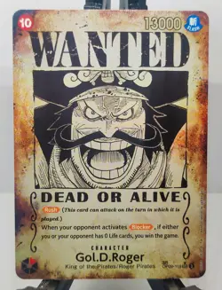 Gol.D.Roger - OP09-118 (SP) (Wanted Poster) OP09-118 Carrying On His Will Foil - Image 1