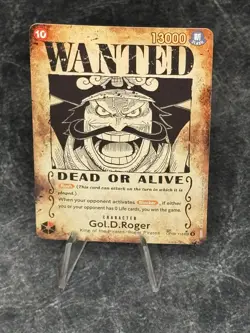 Gol.D.Roger - OP09-118 (SP) (Wanted Poster) OP09-118 Carrying On His Will Foil - Image 1