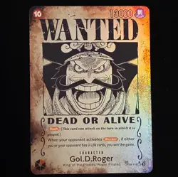 Gol.D.Roger - OP09-118 (SP) (Wanted Poster) OP09-118 Carrying On His Will Foil - Image 1