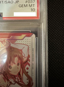 PSA 10 Signed UNION ARENA Sword Art Online Asuna UA15BT/SAO-1-037 Parallel 2 SR - Image 4