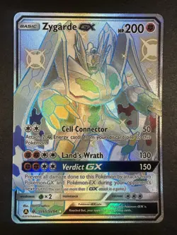 MINT Pokemon TCG Zygarde GX Shiny Holo Rare Card SV65/SV94 Hidden Fates Vault - Image 2