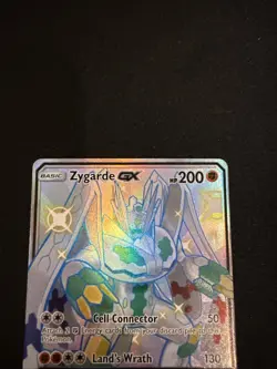 Pokemon TCG Shiny Zygarde GX Holo Rare Card SV65/SV94 Hidden Fates Shiny Vault - Image 4