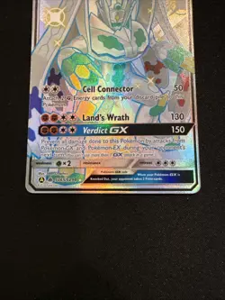 Pokemon TCG Shiny Zygarde GX Holo Rare Card SV65/SV94 Hidden Fates Shiny Vault - Image 5