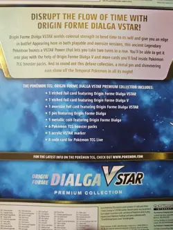 Pokemon TCG Origin Forme Dialga & Palkia Vstar Premium Collections - Brand New - Image 3