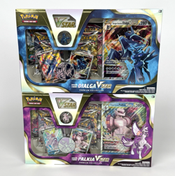 Pokemon TCG: Origin Forme Palkia & Dialga VSTAR Premium Collection Set Fast Ship - Image 2