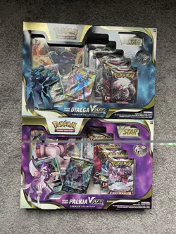 Pokemon TCG Origin Forme Dialga & Palkia VSTAR Premium Collection Boxes - Image 1