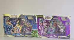 Pokemon TCG Origin Forme Dialga Palkia VSTAR Premium Collection Box Lot of 2 New - Image 1