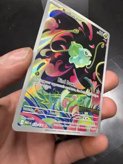 Pokemon TCG Mega Evolution Bulbasaur 133/132 Stamped Enhanced Booster Promo - Image 3