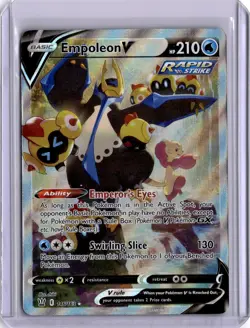 Empoleon V Alternate Battle Styles Full Art 146/163 Swsh05 Pokemon Card Holo - Image 1
