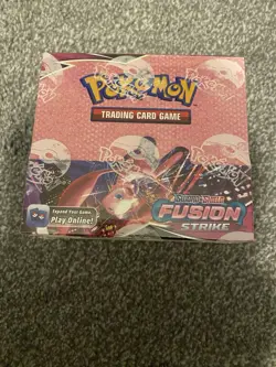 Pokemon TCG Fusion Strike Booster Box 36 Packs New Factory Sealed Arcylic Case - Image 3