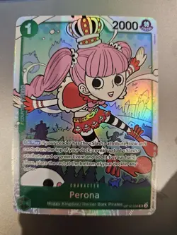 Perona OP12-034 SR Legacy of the Master ONE PIECE Card Japanese Near Mint ✅ - Image 1