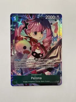 Perona (Alt Art) OP12-034 SR Legacy of the Master - ONE PIECE Card Game English - Image 1