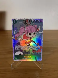 One Piece Perona OP12-034 SR Legacy of the Master Japanese NM - Image 1