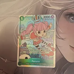 Perona OP12-034 (SR) Green - Legacy of the Master - One Piece TCG English - Image 1