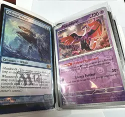Pokemon Binder With Holo Pokemon And Magic The Gathering Cards (60 Cards) - Image 4