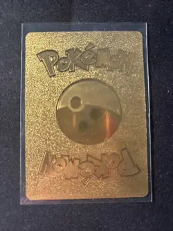 Pokemon TCG Pikachu VMAX Gold Play Card Fan Art 044/185 Real* - Image 2