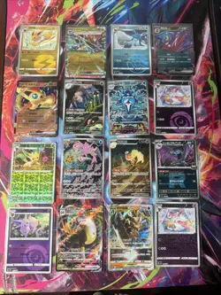 Pokemon 16 Card Lot nm Vmax Vstar Amazing Ex Rare Full Art HOLO Hits Only Q9 - Image 1