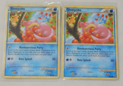 Pair of Pokemon TCG 2010 Slowpoke 66/90 Undaunted Regular Card - Image 2