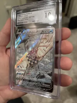 CGC 10 Origin Forme Palkia V Alt Art Astral Radiance 167/189 Swsh10 Pokemon Card - Image 2