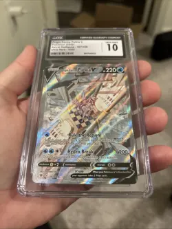 CGC 10 Origin Forme Palkia V Alt Art Astral Radiance 167/189 Swsh10 Pokemon Card - Image 4
