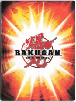 Bakugan SOIL MANA Blue Ability Card 2009 BA664-AB-SM-GBL 34/48q - Image 2