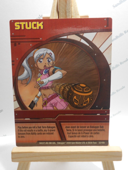 Bakugan Card - Stuck - Red Ability Card - BA227 - 32/48b - 2008 - Image 1