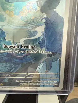 Pokemon TCG Mantyke Card 189/182 Sv04: Paradox Rift NM/Mint - Image 2