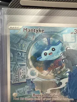 Pokemon TCG Mantyke Card 189/182 Sv04: Paradox Rift NM/Mint - Image 4
