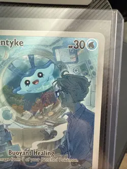 Pokemon TCG Mantyke Card 189/182 Sv04: Paradox Rift NM/Mint - Image 5