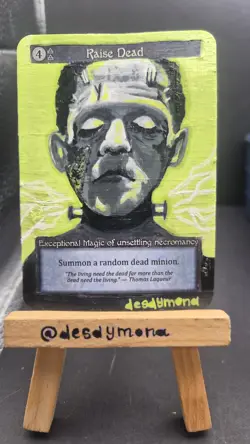 Altered Sorcery: Contested Realm "Raise Dead" Card Beta - Image 4