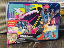 Pokemon 2025 Fall Mega Collector Chest Tin Box - 6 Packs & 3 Foil Cards Sealed - Image 2
