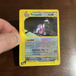 Porygon2 28/147 Aquapolis 2002 Reverse Holo E-Series Vintage Pokemon Card TCG - Image 2