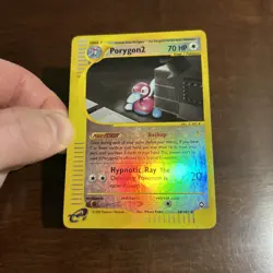 Porygon2 28/147 Aquapolis 2002 Reverse Holo E-Series Vintage Pokemon Card TCG - Image 3
