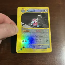 Porygon2 28/147 Aquapolis 2002 Reverse Holo E-Series Vintage Pokemon Card TCG - Image 4