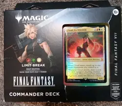 FINAL FANTASY Commander Deck - Limit Break MTG Magic The Gathering FF7 - Image 1
