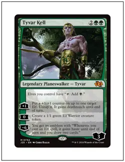 1x Tyvar Kell, Jumpstart 2025 Foundations, MTG NM - Image 1
