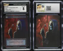 2023 Sorcery: Contested Realm - Alpha Foil Mortality CGC 8 - Image 3