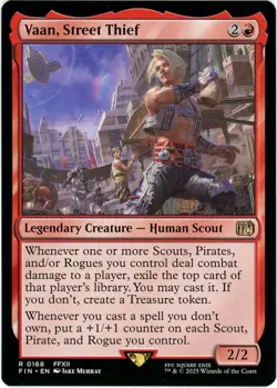 Vaan, Street Thief - 0168 - Final Fantasy - MTG - NM/M - Image 1