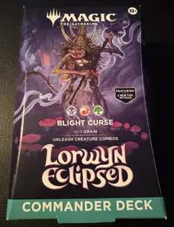 Lorwyn Eclipsed Commander Deck - Blight Curse - Commander: Lorwyn Eclipsed (ECC) - Image 1