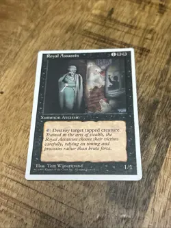 Magic the Gathering ~ MTG ~ 1x Royal Assassin ~ Fourth Edition ~ 4Ed ~ M/NM - Image 1