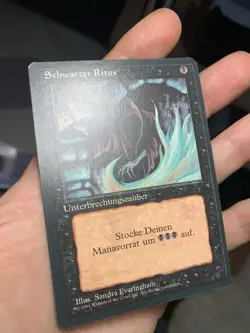 German FBB • Dark Ritual • Unplayed • Mtg - Image 2