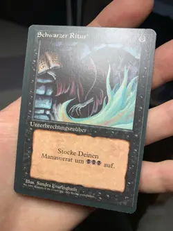 German FBB • Dark Ritual • Unplayed • Mtg - Image 3