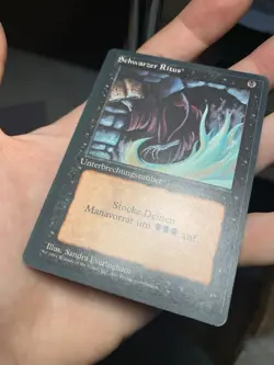 German FBB • Dark Ritual • Unplayed • Mtg - Image 5
