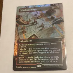Windcrag Siege (Borderless) Tarkir: Dragonstorm Foil - Image 1