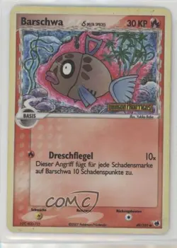 Feebas (Delta Species) German Reverse Foil Pokemon EX Dragon Frontiers #49 2006 - Image 1
